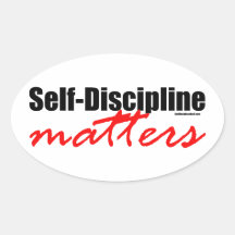 Self-Discipline Matters Stickers