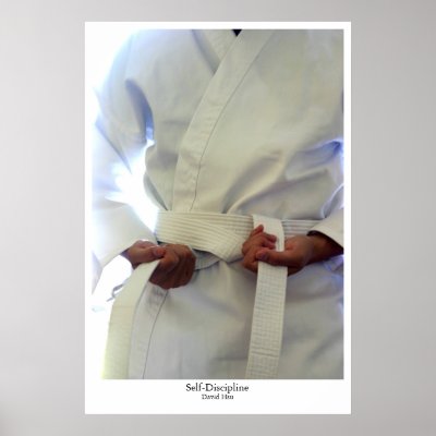 Self-Discipline Print from Zazzle.com 