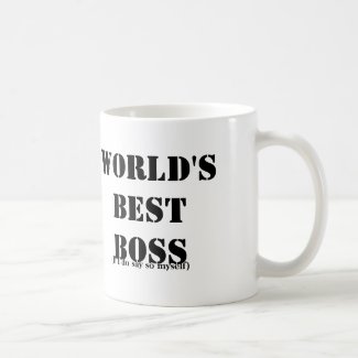 Self-Employed Best Boss Mug