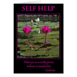 Self Help Greeting Card