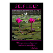 Self Help Poster posters