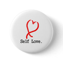 Self Love White buttons