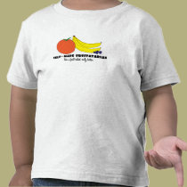 Self-made Fruitatarian t-shirts by jmzarate Self-made Fruitatarian t-shirts