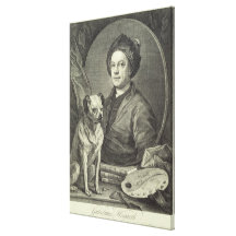 Self Portrait, 1749 Gallery Wrap Canvas