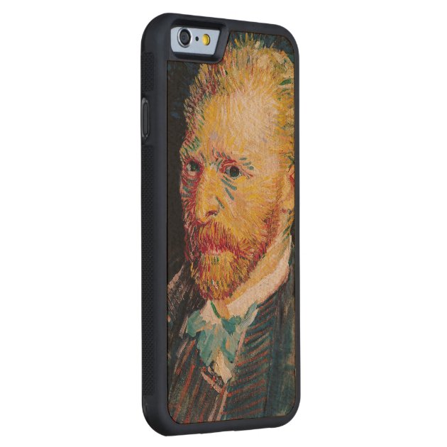 Self Portrait, 1887 Carved® Maple iPhone 6 Bumper Case-2