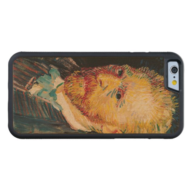 Self Portrait, 1887 Carved® Maple iPhone 6 Bumper Case-3