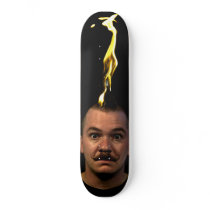 "Self Portrait as Dali" Skateboard by C Helnwein by Cyril_Helnwein "Self Portrait as Dali" Skateboard by C Helnwein