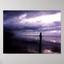 Self-Portrait at Gold Bluffs Beach Print