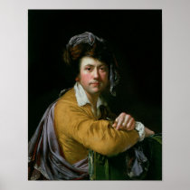 Self Portrait at the age of about Forty, c.1772-3 Posters