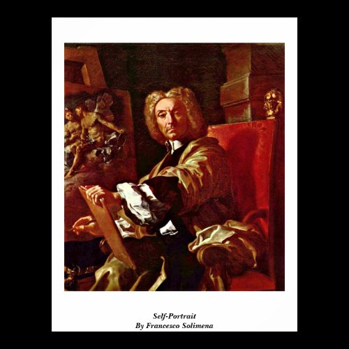 Self-Portrait By Francesco Solimena Poster