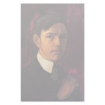 Self-Portrait By Macke August Custom Stationery