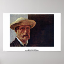 Self-Portrait By Menn Barthélemy Poster