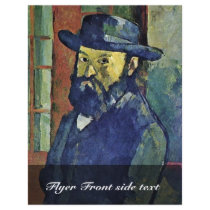 Self-Portrait By Paul Cézanne (Best Quality) Personalized Flyer