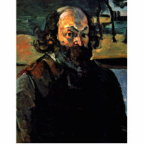 Self-Portrait. By Paul Cézanne (Best Quality) Acrylic Cut Out