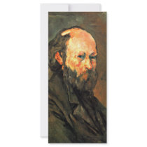 Self-Portrait, By Paul Cézanne (Best Quality) Rack Card