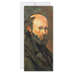 Self-Portrait, By Paul Cézanne (Best Quality) rack cards