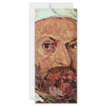 Self-Portrait By Paul Cézanne (Best Quality) Full Color Rack Card
