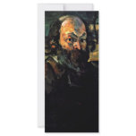 Self-Portrait. By Paul Cézanne (Best Quality) rack cards