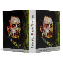 Self-Portrait By Pierre-Auguste Renoir Vinyl Binders