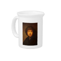 Self-Portrait by Rembrandt Harmenszoon van Rijn Drink Pitcher
