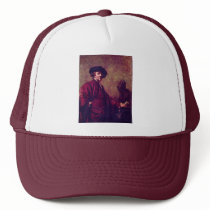 Self-Portrait By Reynolds Sir Joshua Mesh Hats
