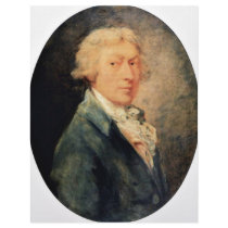 Self-Portrait By Thomas Gainsborough Customized Letterhead