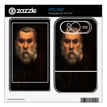 Self Portrait by Tintoretto Decals For HTC HD7