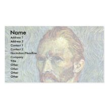 Self-Portrait By Vincent Van Gogh Business Cards