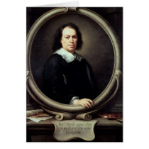 Self portrait, c.1670-73 card