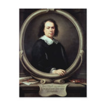 Self portrait, c.1670-73 post card