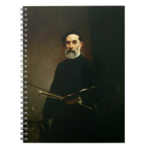 Self Portrait, c.1860-62 (oil on canvas) Notebook