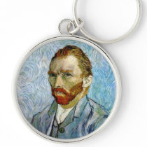 Self Portrait c.1899, Vincent Van Gogh Key Chain