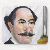 Self portrait, c.1900-03 mouse pad