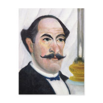 Self portrait, c.1900-03 postcards