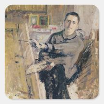 Self Portrait, c.1907-08 Stickers