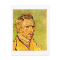 Self-Portrait for Friend Laval, Vincent van Gogh postcards by masterpiecesofart Self-Portrait for Friend Laval, Vincent van Gogh postcards