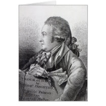 Self Portrait, frontispiece to his 'Book of Greeting Card