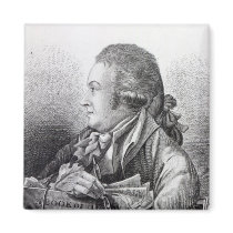 Self Portrait, frontispiece to his 'Book of Magnets