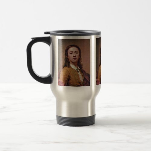 Self-Portrait In A Red Coat By Mengs Anton Raphael Mug