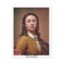 Self-Portrait In A Red Coat By Mengs Anton Raphael Post Card
