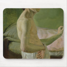 Self Portrait in front of the Easel, c.1828 Mouse Pads