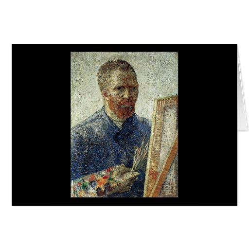 Self-Portrait in Front of the Easel Greeting Card