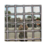 self portrait in squares magnets