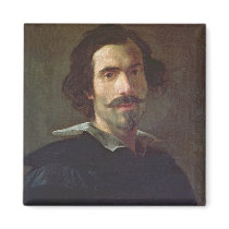 Self Portrait Fridge Magnet