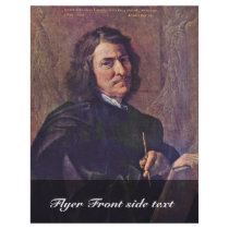 Self-Portrait Of The Artist By Poussin Nicolas Flyers