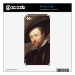 Self Portrait  Peter Paul Rubens oil painting Skin For iPhone 4S