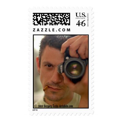 Self Portrait - Postage by testafoto