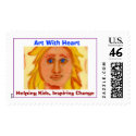 Self Portrait postage by warriorgirl88 Self Portrait postage