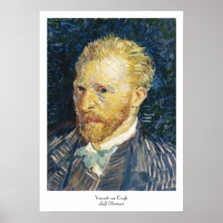Self Portrait Vincent van Gogh fine art painting Print