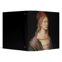 Self Portrait with a Thistle, 1493 Vinyl Binder